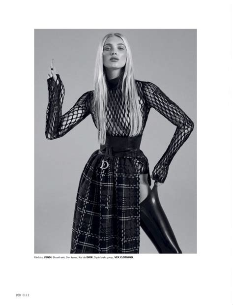 Elsa Hosk Nude And Sexy For Elle Photos The Fappening