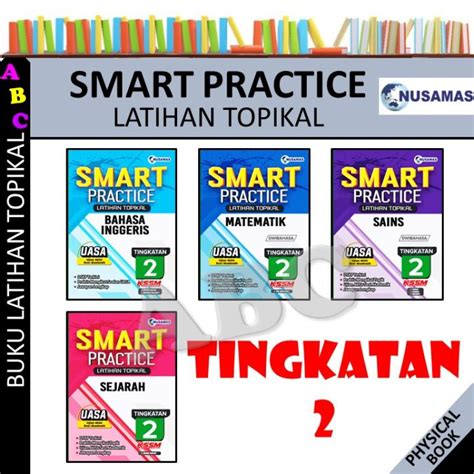 Smart Practice Latihan Topikal Tingkatan 2 Uasa Kssm 2024 Nusamas