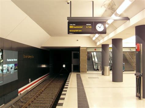 Berlin U Bahnhof Brandenburger Tor Linie U55 Irgendwan Flickr