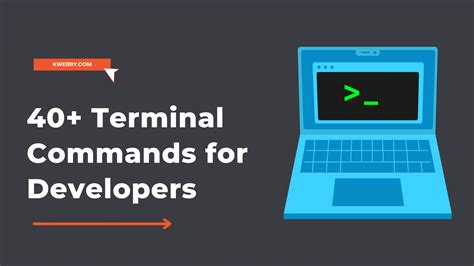 Terminal Commands Every Developer Should Know In Kwebby