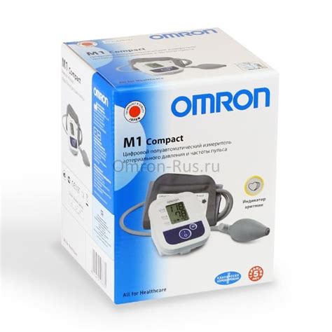 Тонометр Omron M1 Compact HEM-4022-RU