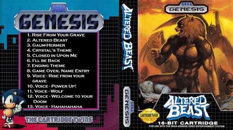 Altered Beast Sega Genesis Ost Youtube