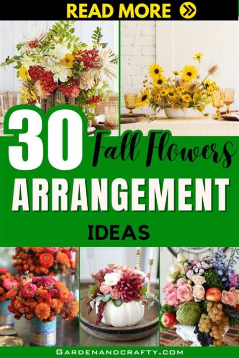 30 Fall Flower Arrangement Ideas To Celebrate Colors Of The Season