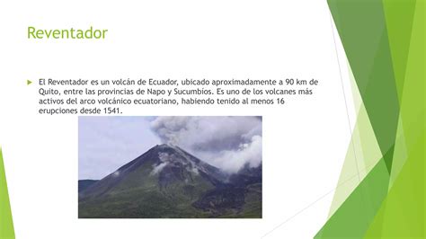 5 Volcanes Del Ecuador Ppt