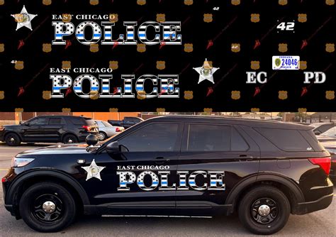 East Chicago In Police Department — Cardinal Police Diecast