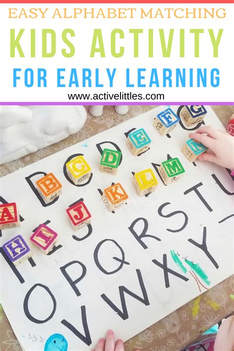 Alphabet Letters Kids Activity - Active Littles