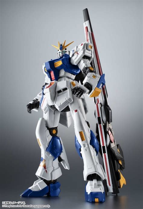 Rx 93ff Nu Gundam Robot Spirits Figure Releasing As Gundam Park Fukuoka