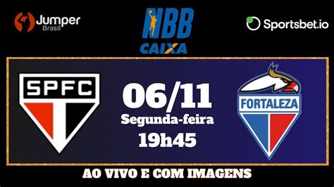 NBB 2023 24 Ao vivo e imagens São Paulo x Fortaleza Basquete