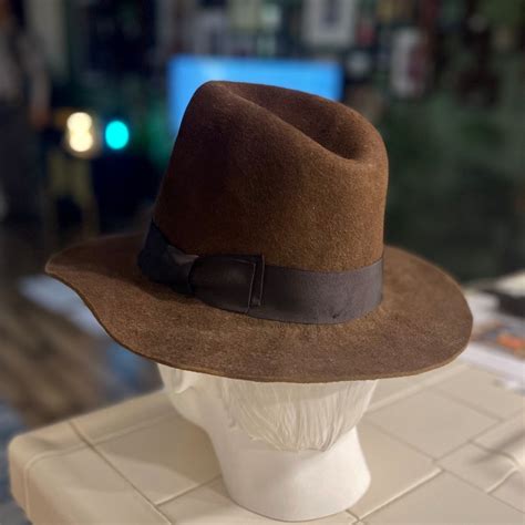 Indiana Jones Fedora Bespoke Wool Fur Felt Hat Fandg Customs Etsy