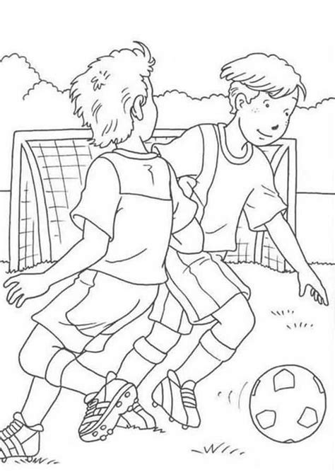 Раскраски Футбол Calcio Disegni Bambini