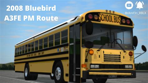 bluebird afe pm route youtube