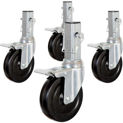 Reviews For Metaltech 5 In Caster Wheels With Locking Pins Heavy Duty