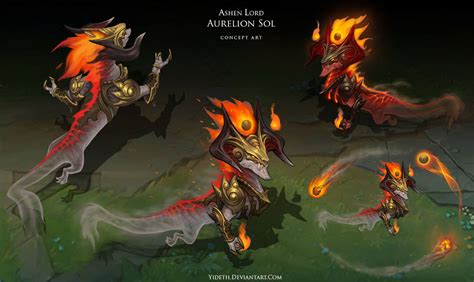 Ashen Lord Aurelion Sol By Yideth On Deviantart