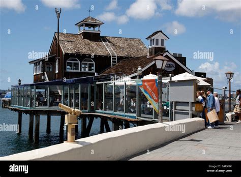 the pier cafe seaport village embarcadero san diego california usa ...