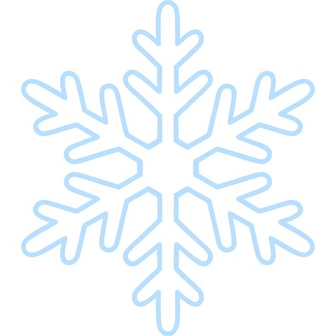 Illustration De Flocon De Neige Bleu 13167720 PNG