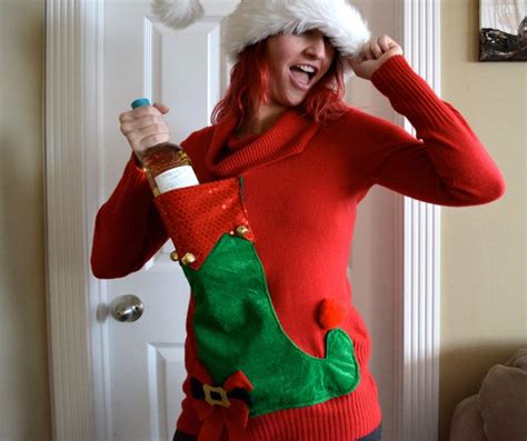 The Perfect Ugly Christmas Sweater For Breastfeeding Moms Huffpost Life