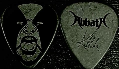 ABBATH - DOOM OCCULTA Guitar Pick, Signature - Pickbay