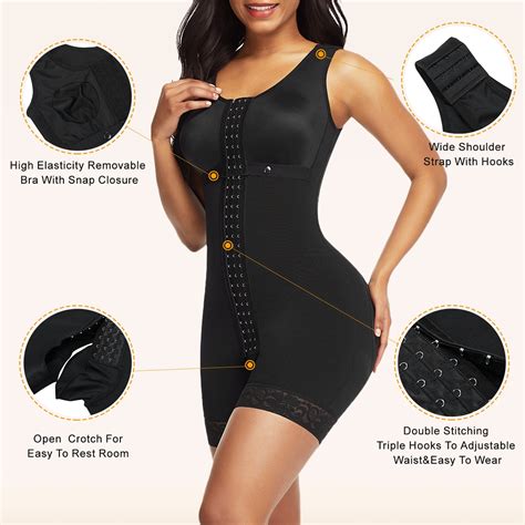 Manxivoo Shapewear Tummy Control Shapewear For Women Full Body Shaper