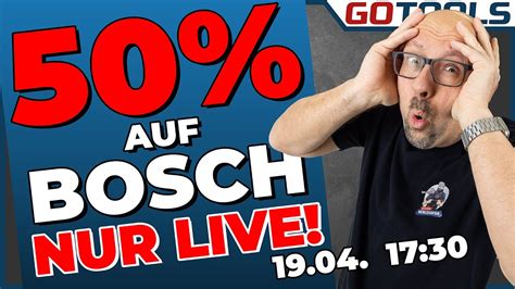 Der Bosch Pro Weekend Sale Live Am Um Uhr Rabatt