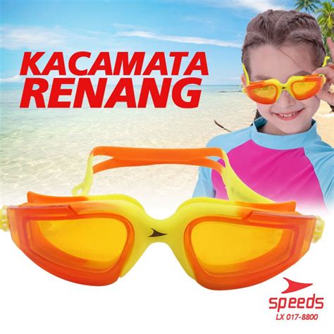 Jual Speeds Kacamata Renang Anak Dewasa Remaja Gradasi Anti Fog Uv