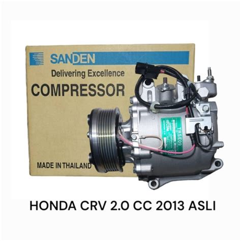 Jual KOMPRESOR COMPRESSOR AC HONDA ALL NEW CRV 2 0 CC 2013 ASLI SANDEN