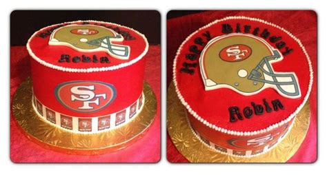 49Ers Birthday Cake - CakeCentral.com