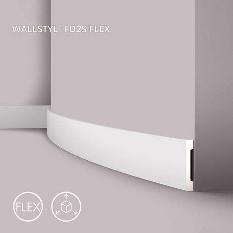 Skirting NMC FD2S Flex WALLSTYL Noel Marquet Decorative Moulding Panel