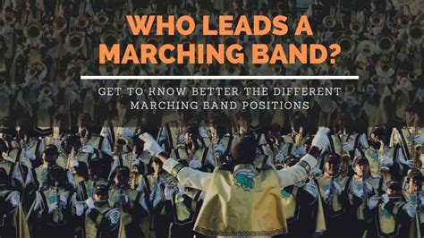 Who Are the Marching Band Leaders? 🎷