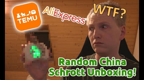 Temu Aliexpress China Schrott Unboxings Wtf Youtube