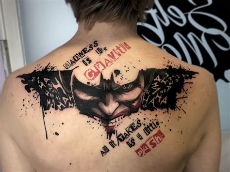 Batman And Joker Tattoo