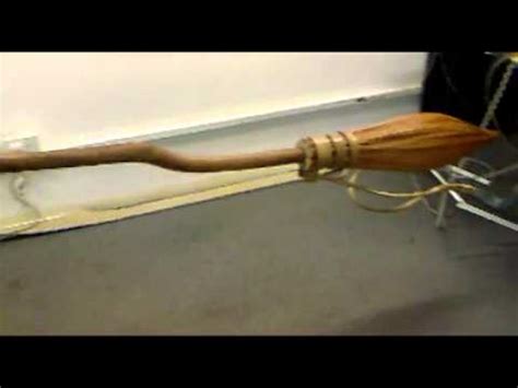 Harry Potters Nimbus Real Flying Broomstick Youtube