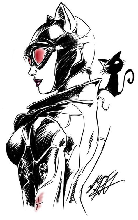 On Deviantart Catwoman Drawing Catwoman Cosplay Catwoman