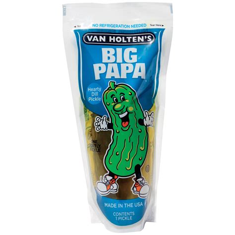 van holtens big papa hearty dill pickle shop pickles cucumber