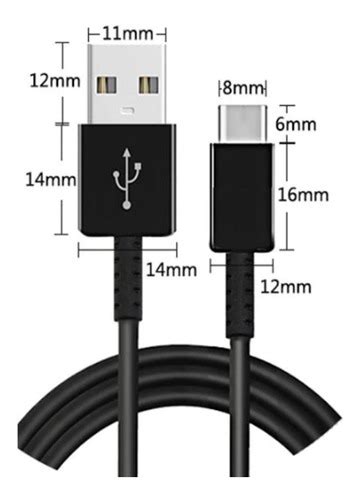 Cable De Datos Usb Tipo C Carga Rápida 15w 1 Metro TECNOLOGÍA