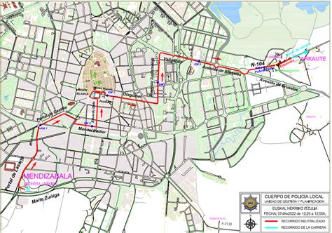 Consulta Los Cortes De Tráfico De Hoy En Vitoria Por El Paso De La Itzulia El Correo