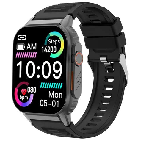 Microwear G41 Smartwatch με Παλμογράφο Μαύρο Skroutz gr