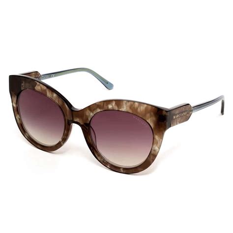 Kính Mát Guess By Marciano Violet Gradient Cat Eye Ladies Sunglasses