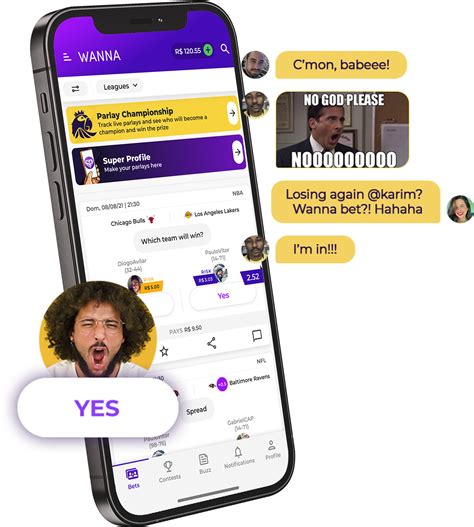 The social network of sports games - Wanna
