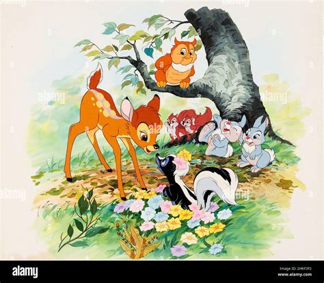 Bambi 1942 Directed By David Hand Credit Disney Album Stock