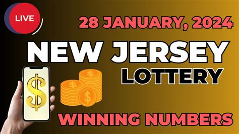 New Jersey Evening Lottery Results For 28 Jan 2024 Pick 3 Pick 4