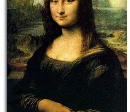 In Mona Lisa Was Stolen From The Louvre In Paris This Belongs