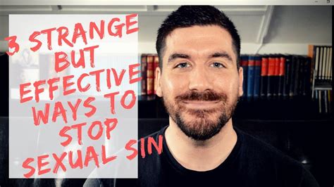 3 Outside The Box Ways To Stop Sexual Sin Youtube