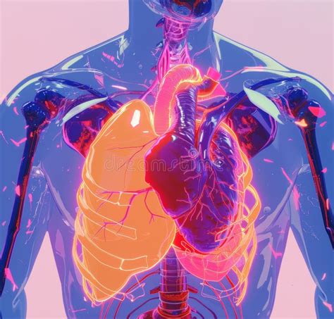 Heart Lungs Anatomy Stock Illustrations 7 360 Heart Lungs Anatomy