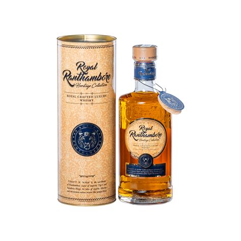 Royal Ranthambore Heritage Collection Royal Crafted Luxury Whisky ...