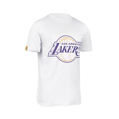 Kids' Basketball T-Shirt TS 900 NBA Lakers - White