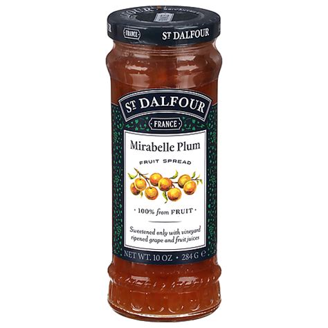 St Dalfour Mirabelle Plum Fruit Spread Oz Salsa Dips Spreads