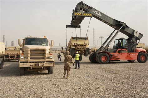 DVIDS - Images - Convoy operations at the Port of Shuaiba [Image 1 of 8]