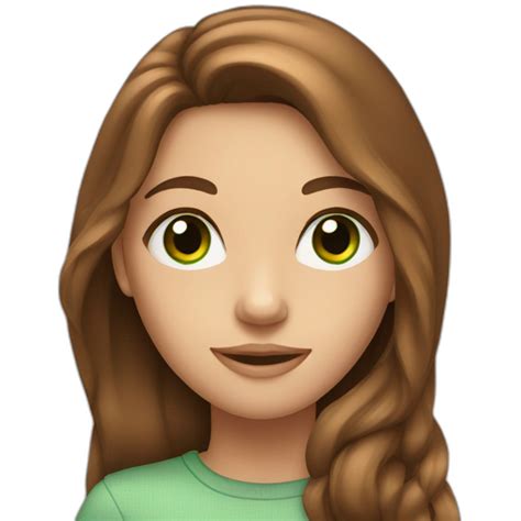 Blonde White Tall Girl With Long Wavy Hair And Green Blueish Eyes Ai Emoji Generator