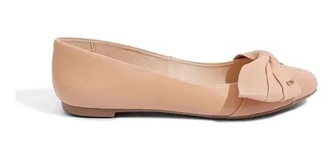 Sapatilha Santa Lolla Couro Pelica Premium Nude Rosado Parcelamento Sem Juros