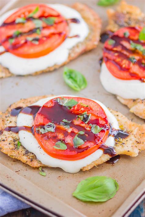 Baked Caprese Chicken Recipe Minutes Pumpkin N Spice